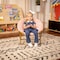 Flash Furniture Kids BlushSoft Gold Faux Fur Saucer Chair FV-FMC-030-BL-SGD-GG - alternate 5